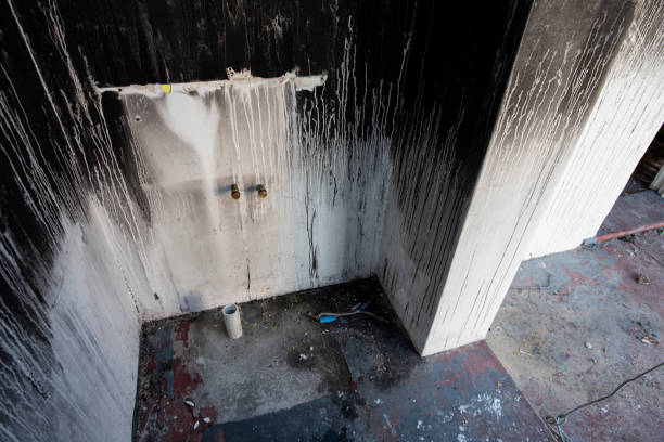 home being repaired after fire damage